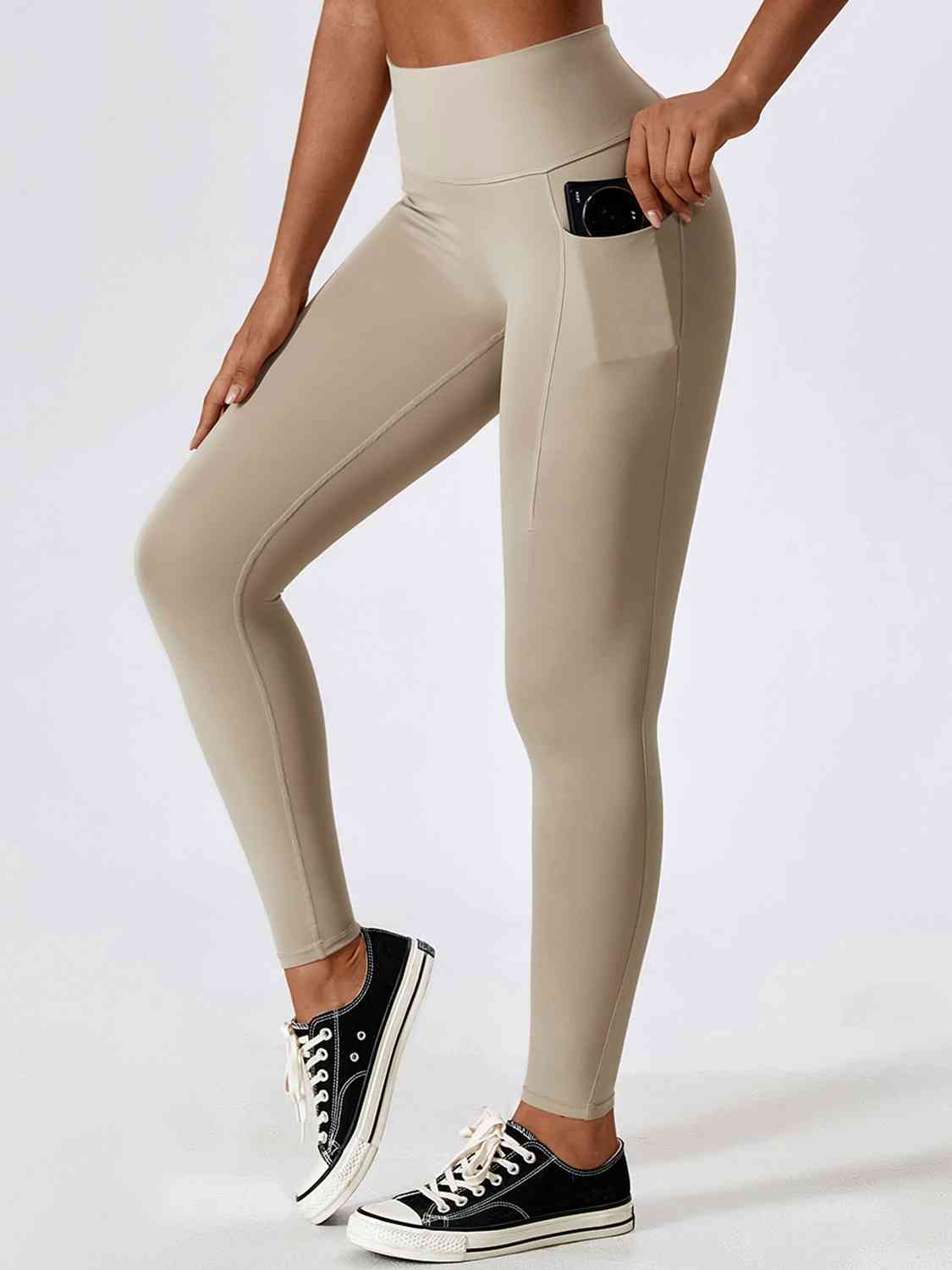 Wide Waistband Sports Pants