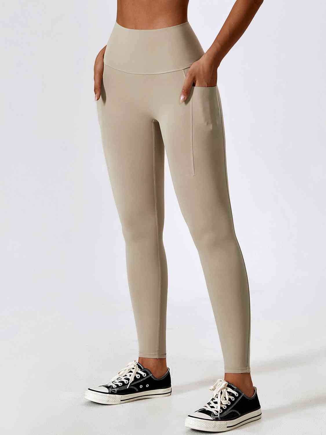 Wide Waistband Sports Pants